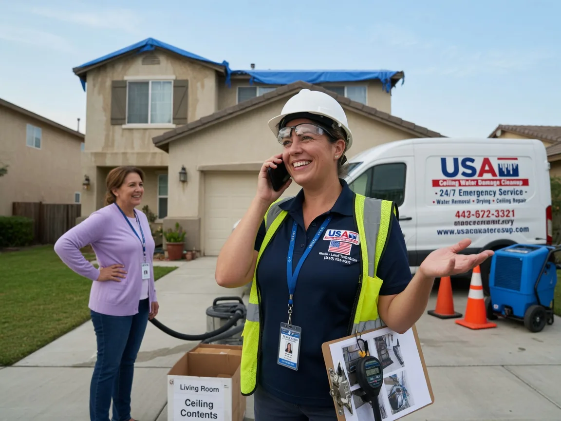 Ceiling Water Damage Restoration Palco, KS FAQs